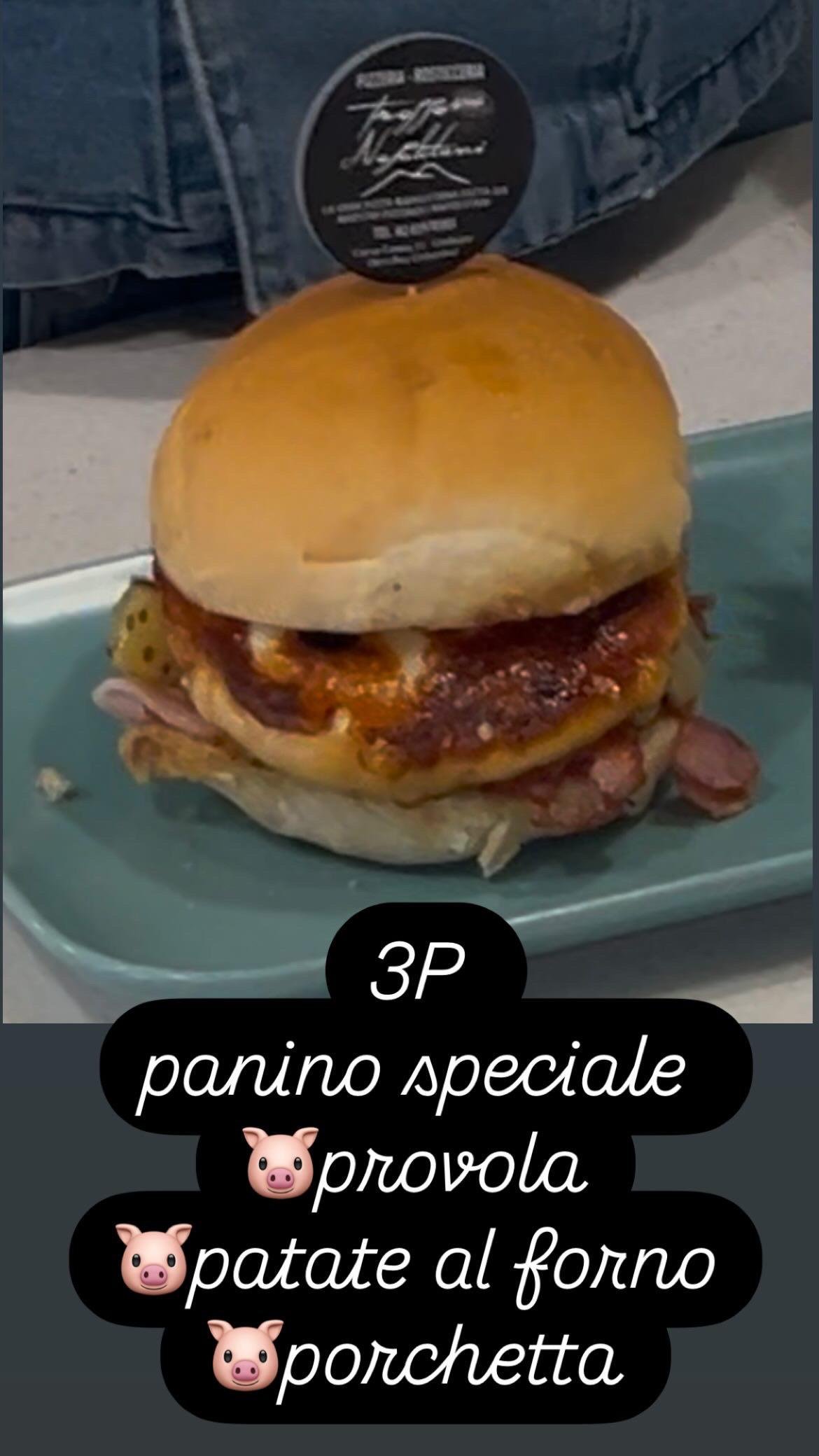 3 P panino speciale