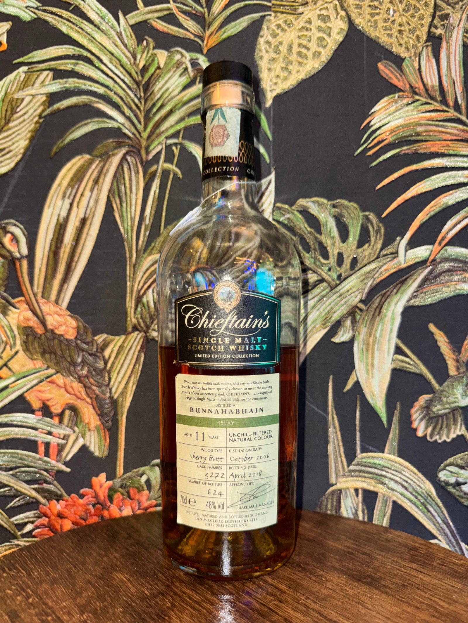 Chieftain’s single malt islay
