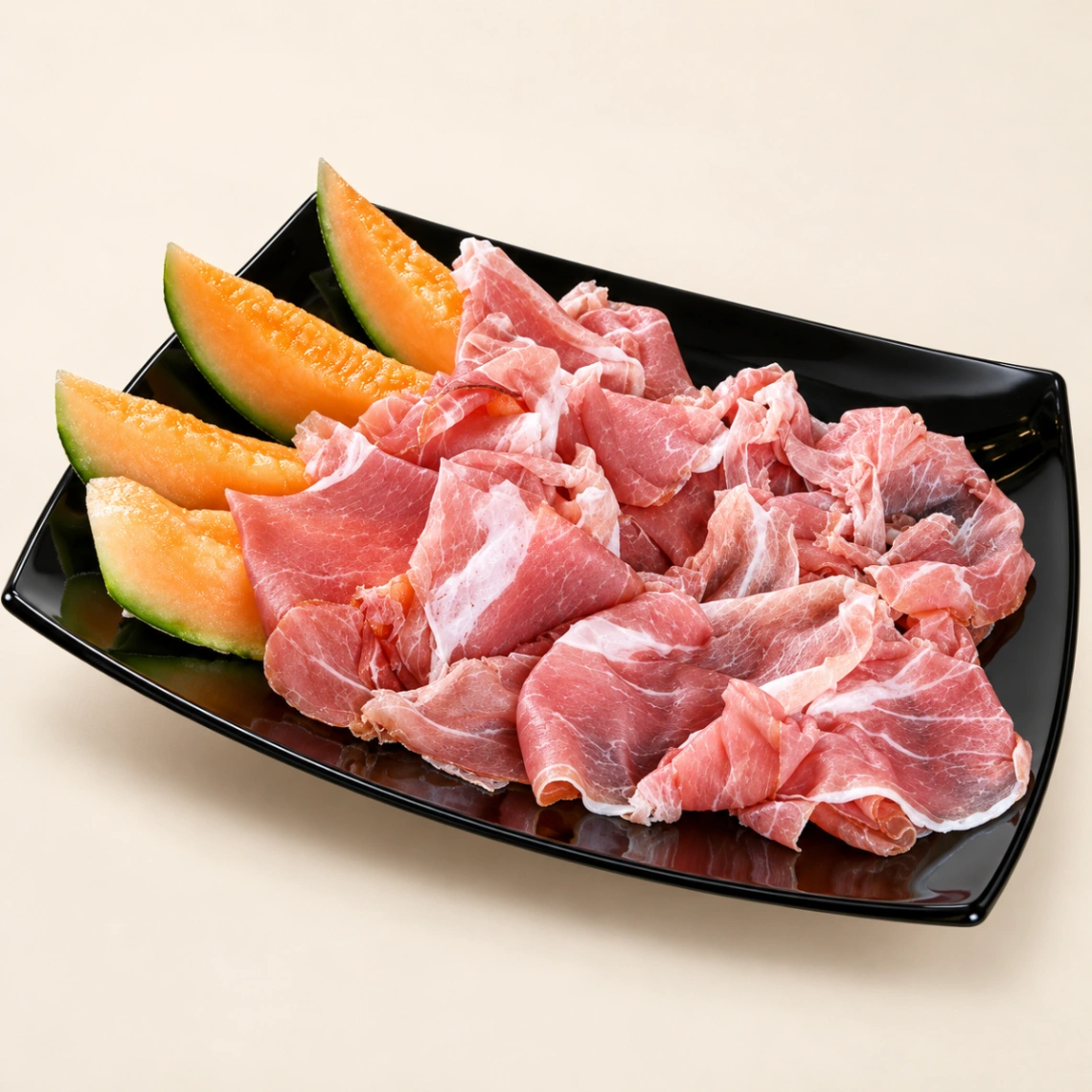 Crudo e Melone