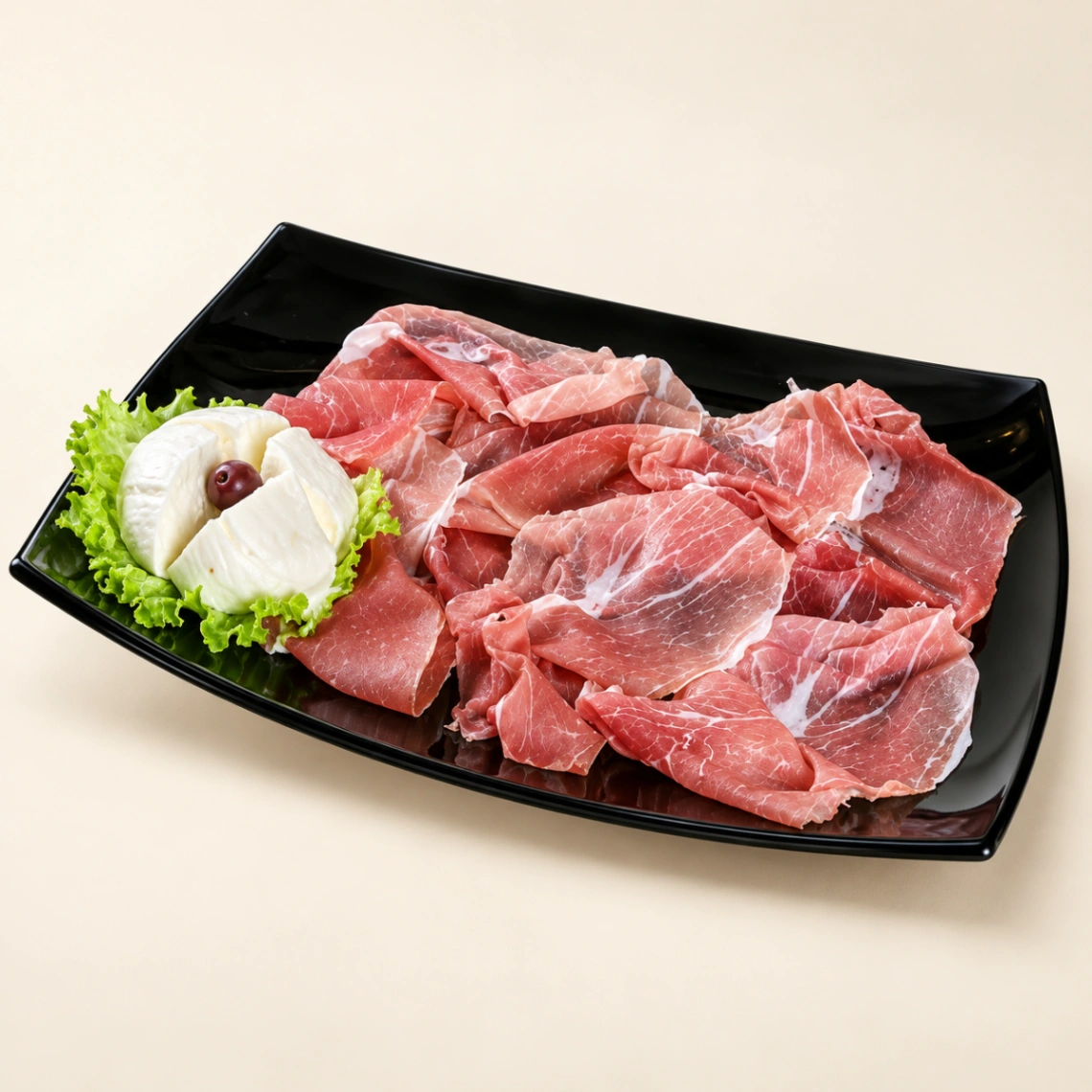 Crudo e Mozzarella di Bufala
