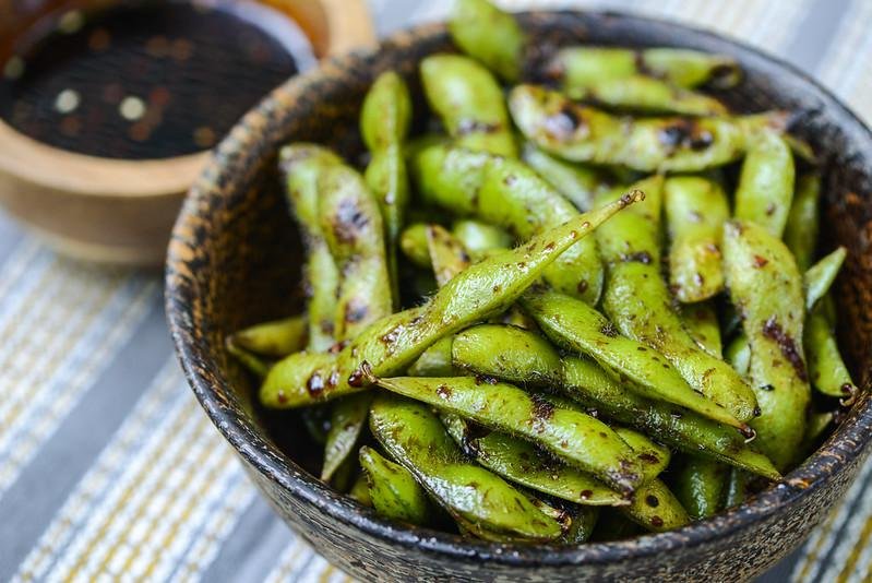Edamame grilled