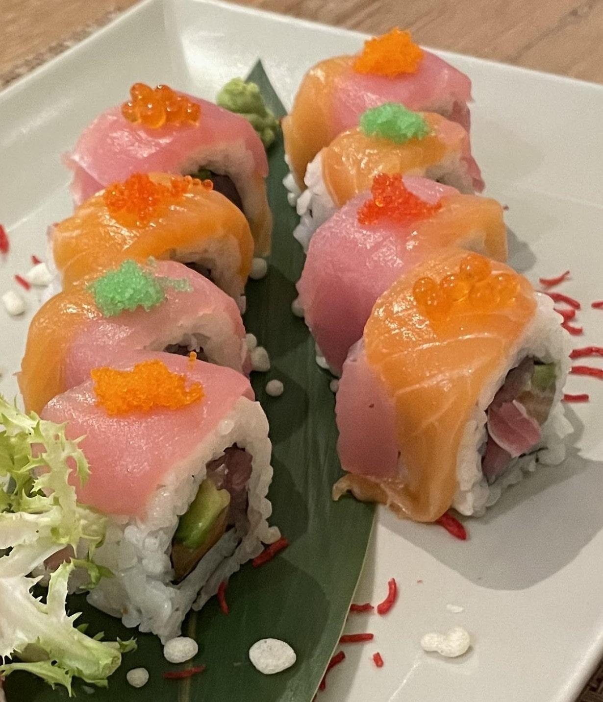 Rainbow roll