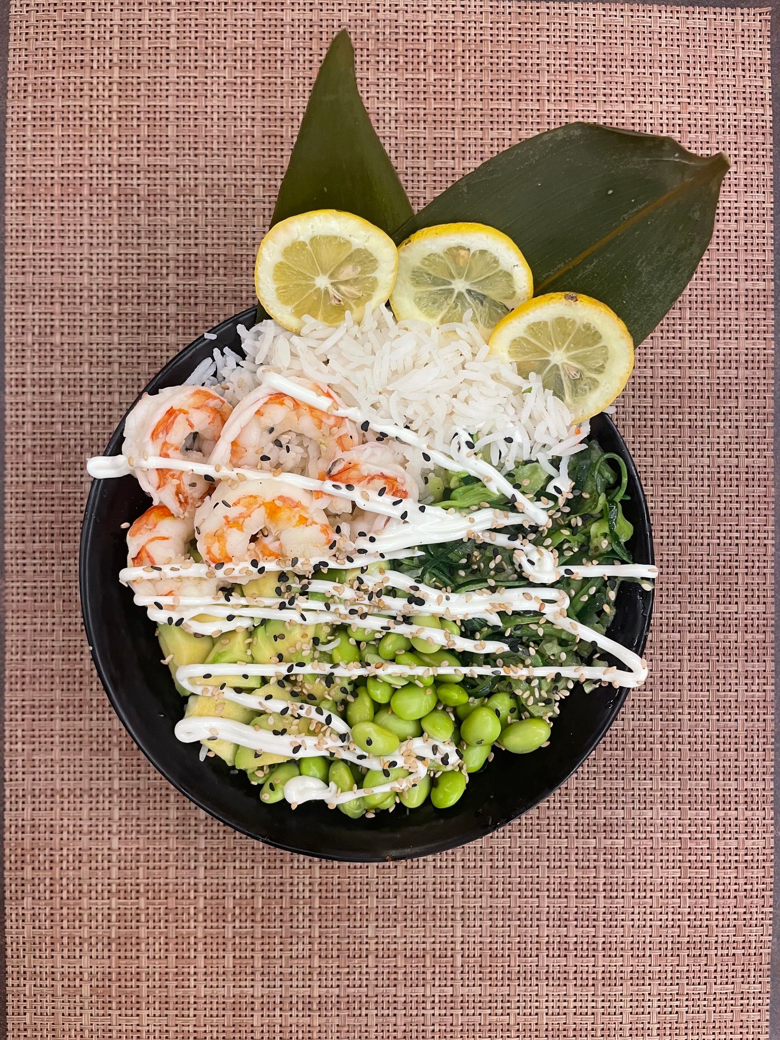 Poke Shrimp & Zoodles (Healthy)