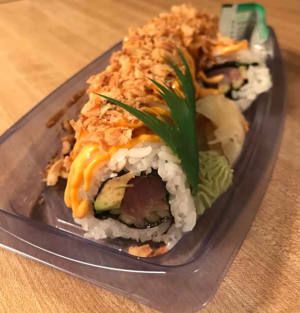 Crunchy spicy tuna