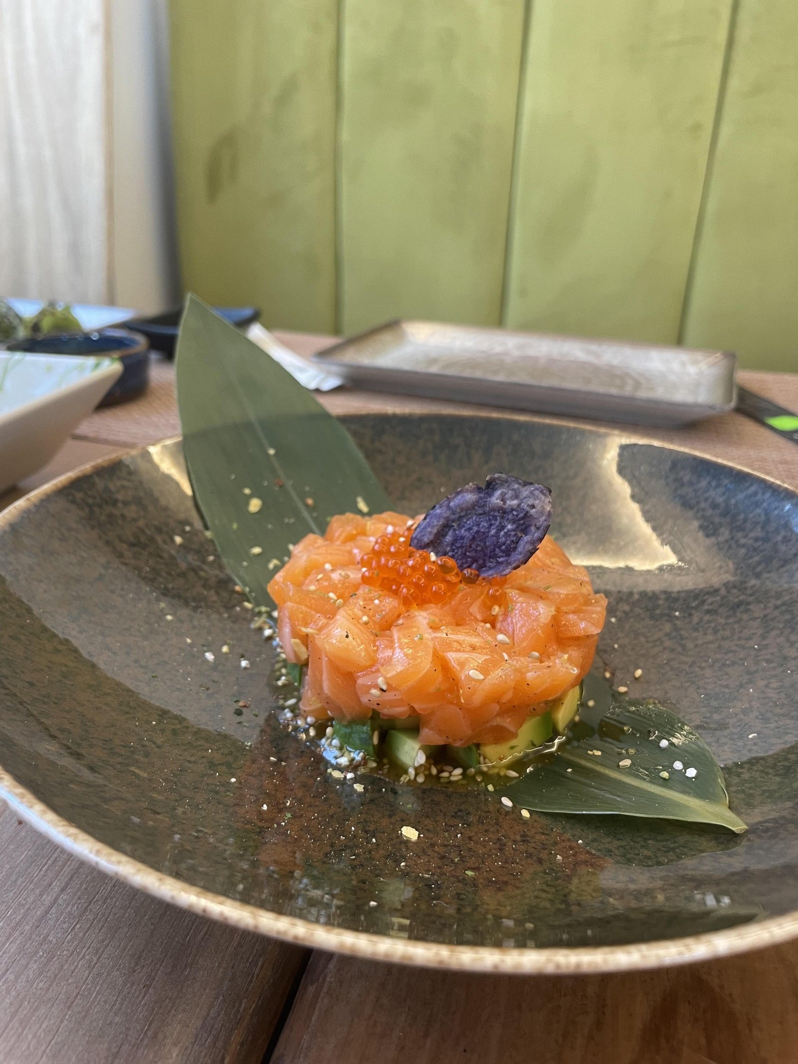 Tartare di salmone e avocado