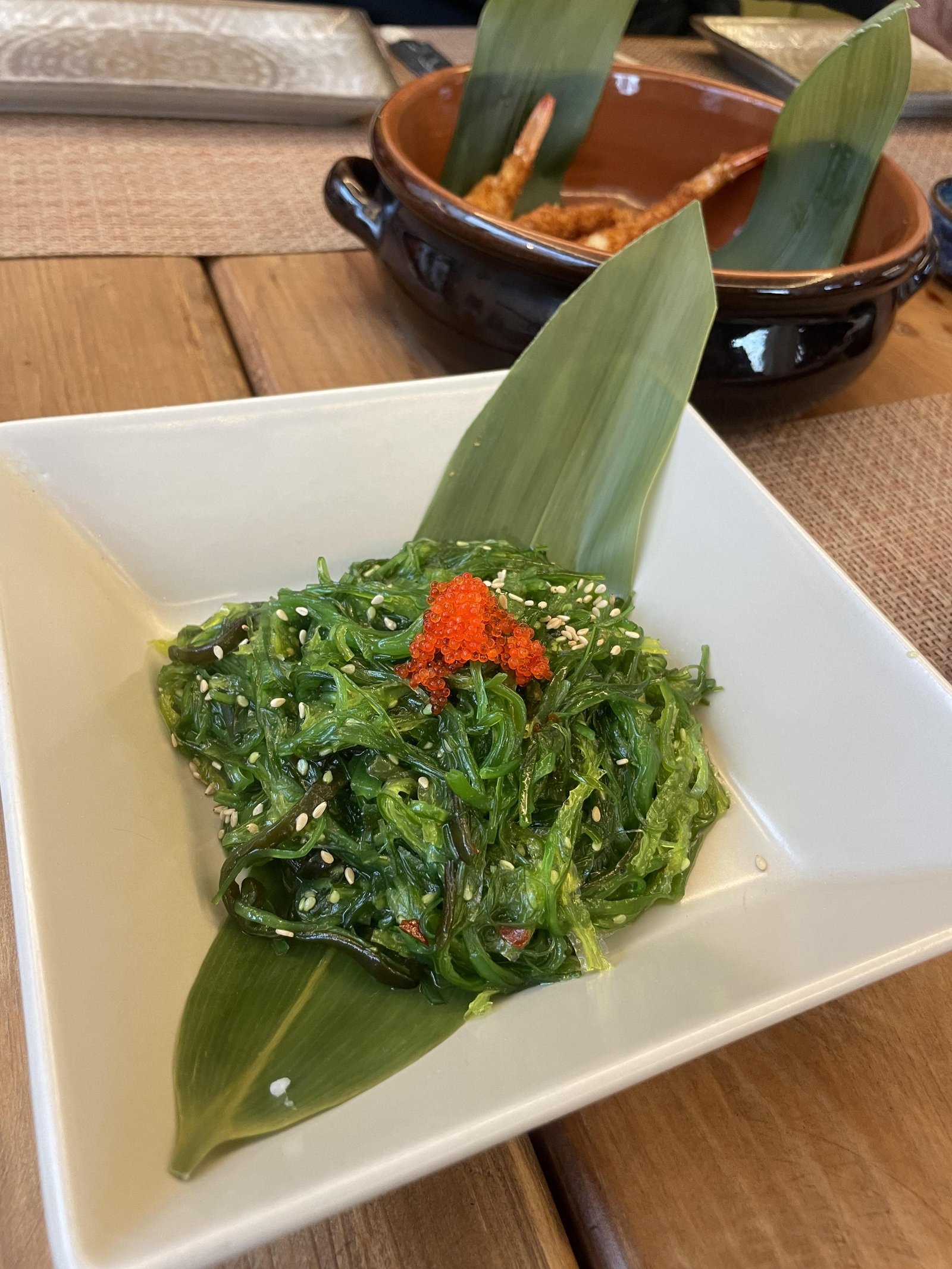 Insalata di alghe wakame