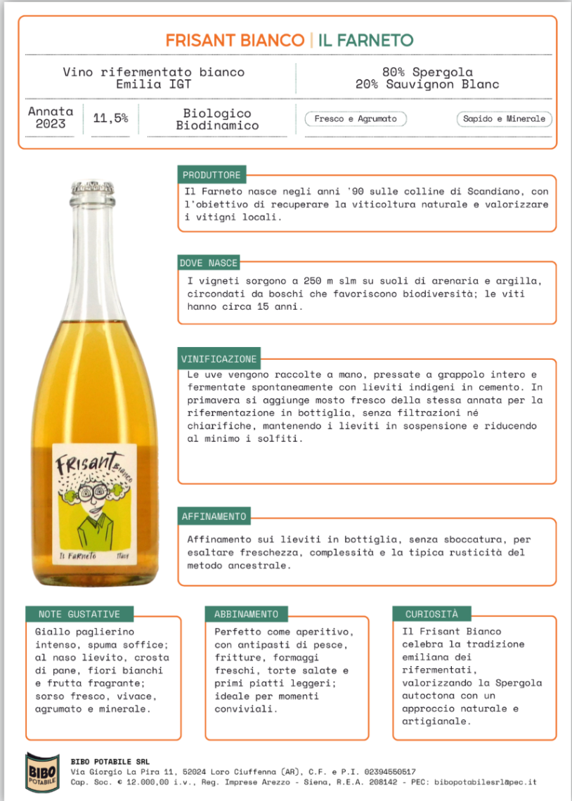 FRISANT - II Farneto