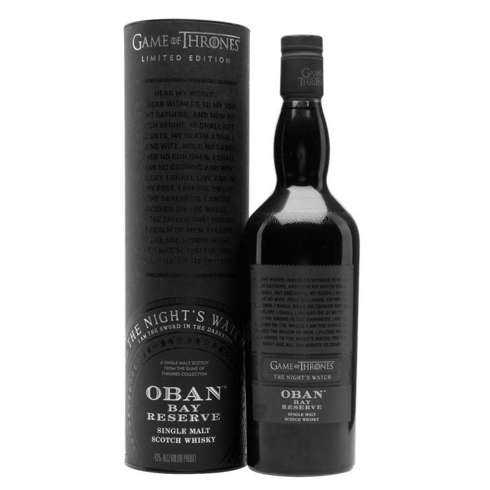 OBAN RESERVE GAME OF THRONES