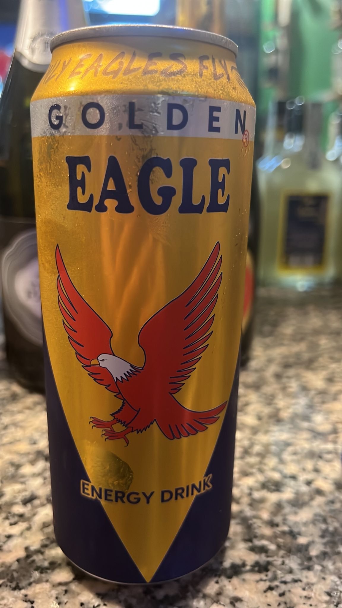 Golden eagle energy drink