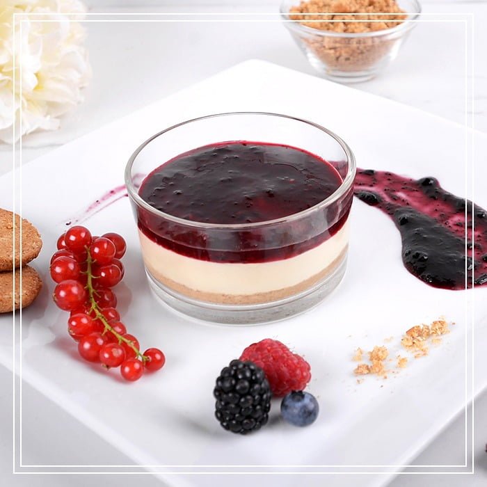 Cheesecake ai frutti di bosco