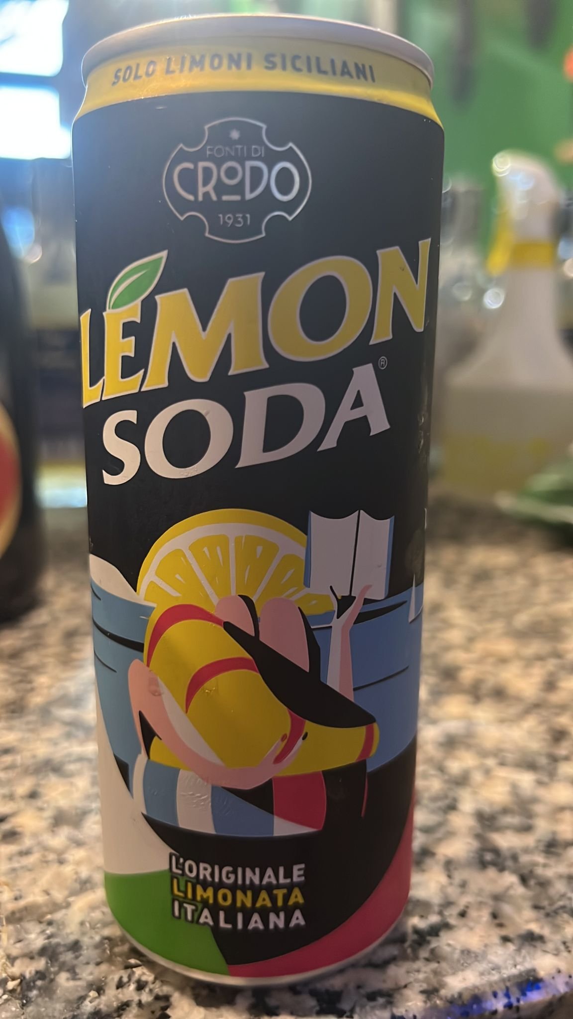 Lemon soda