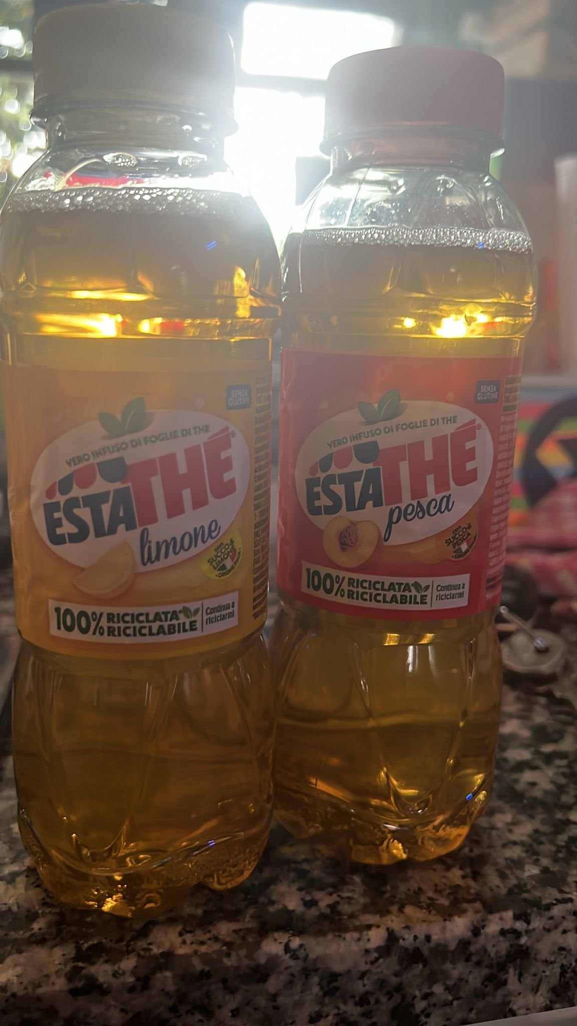 Estathè pesca o limone