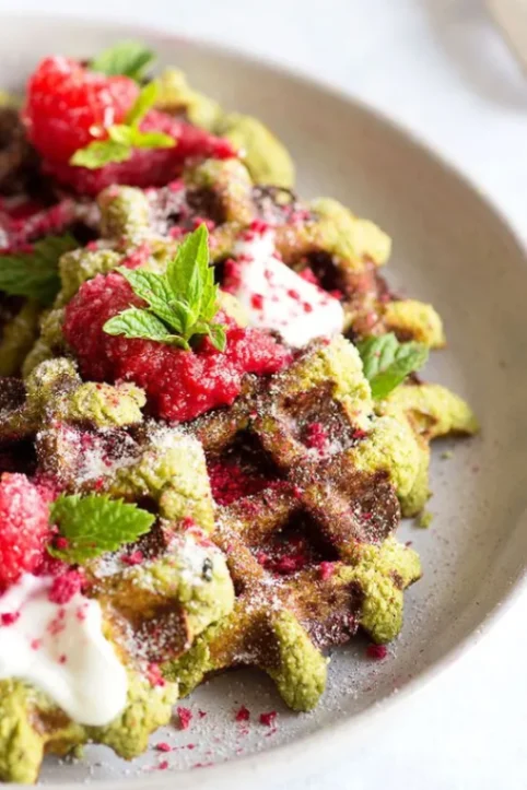 Pistacchio Waffle