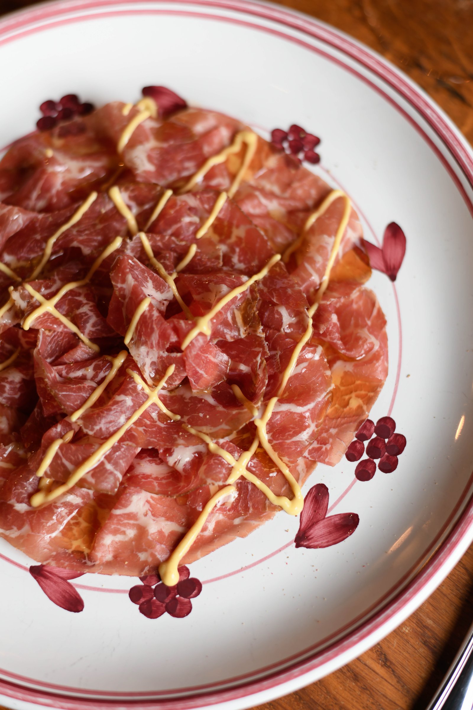 Carpaccio di Black Angus Affumicato
