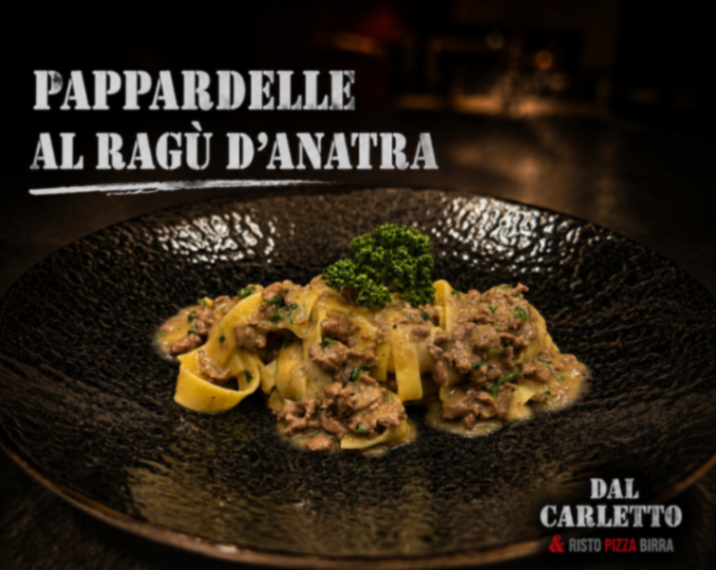 PAPPARDELLE AL RAGÙ D'ANATRA