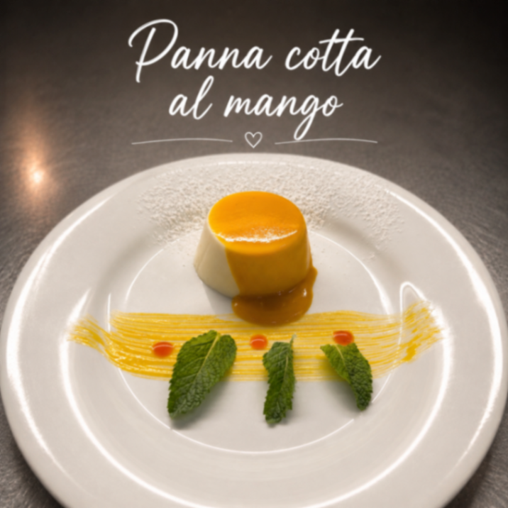 PANNA COTTA AL MANGO
