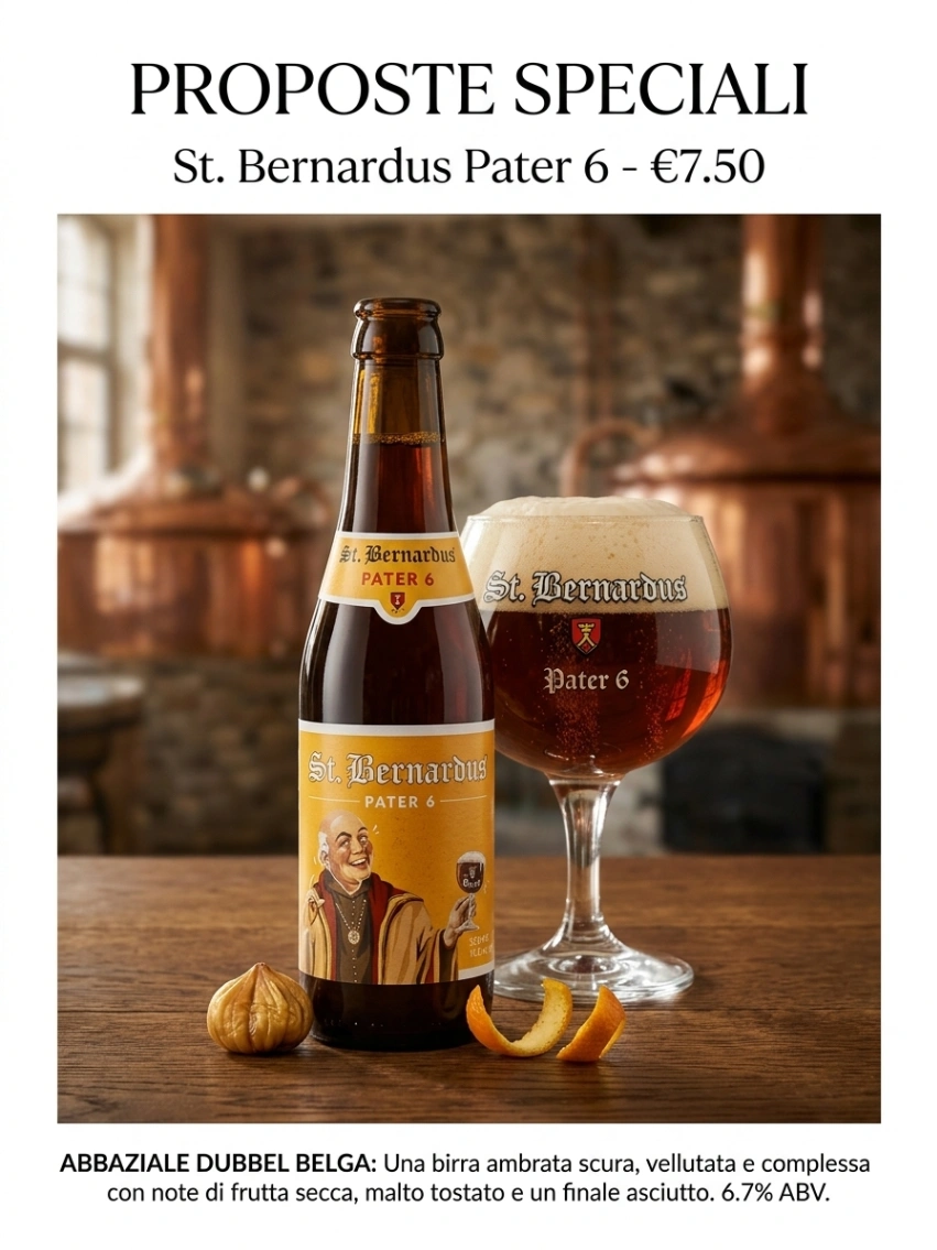 SAN BERNARDUS PATER 6.....6,7% - DUBBEL