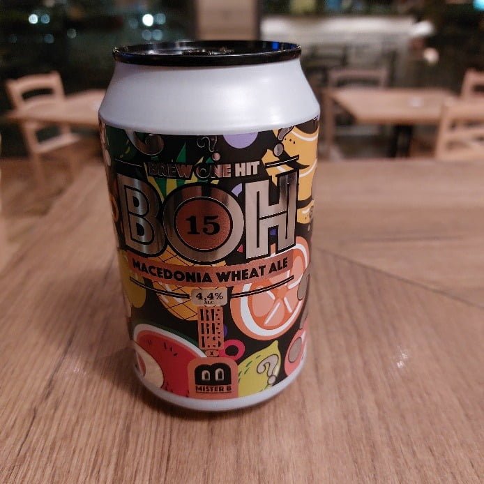 BOH 15 - 4.5% - MACEDONIA WHEAT ALE