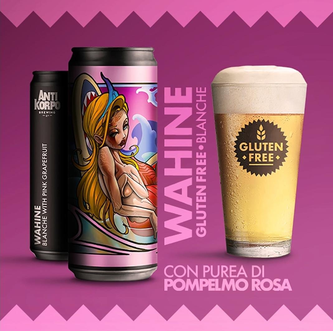 Wahine (Blanche con pompelmo rosa) GLUTEN FREE