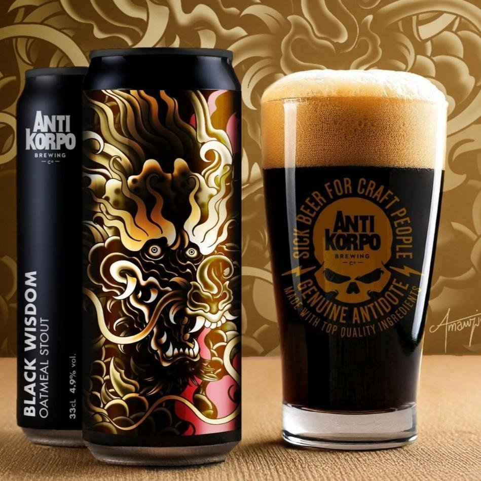 Black wisdom (oatmeal stout)