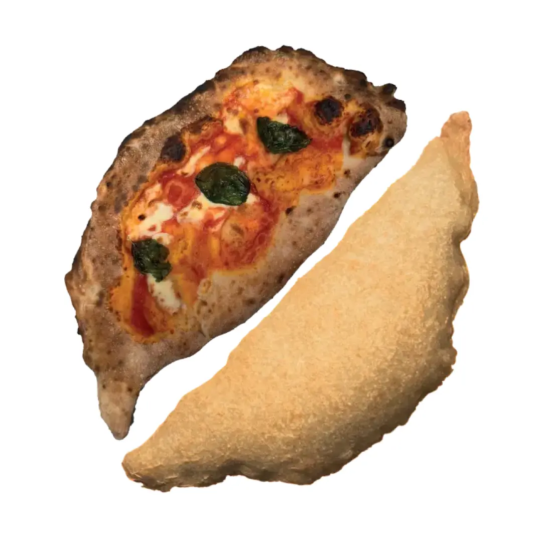 PIZZA FRITTA O PIZZA AL FORNO (CALZONE)